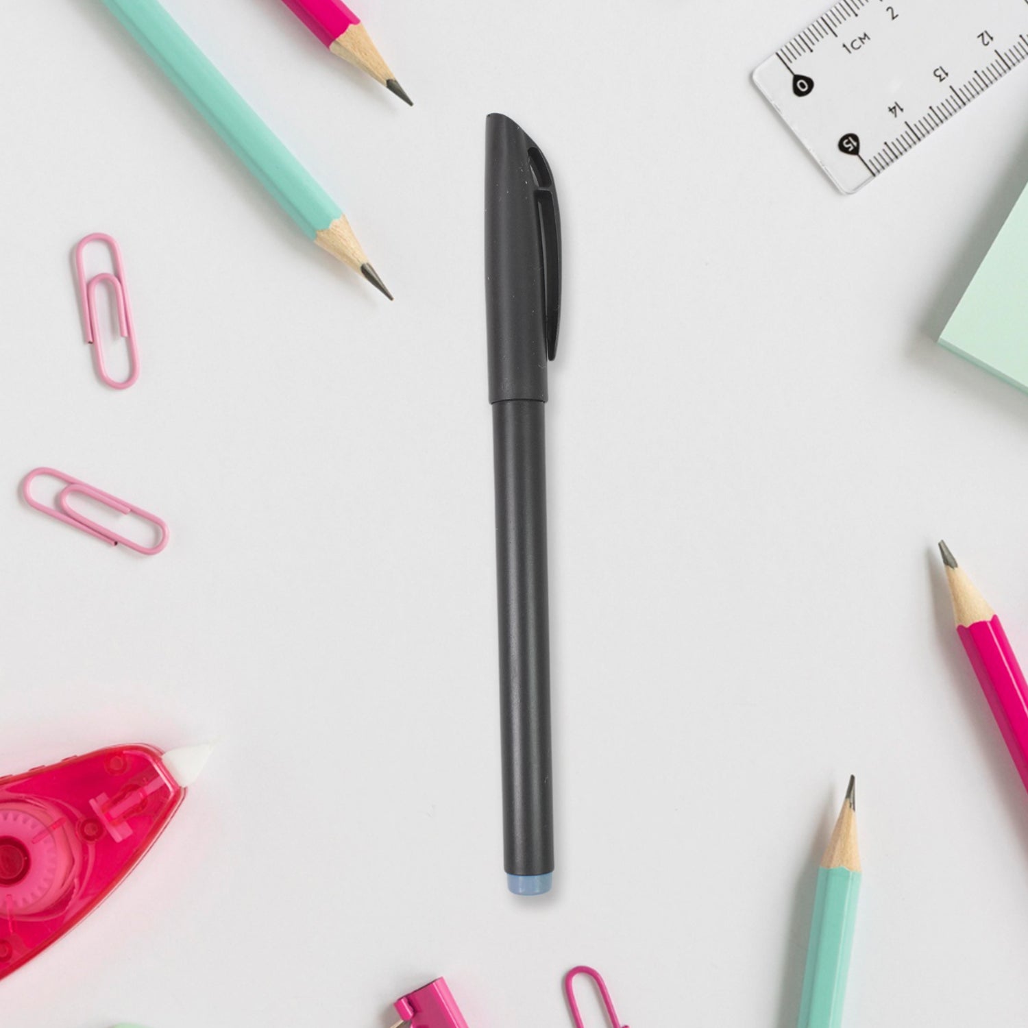 Writing Black Gel Pen for School Stationery Gift for Kids (8 Pcs set) Writing Black Gel Pen for School Stationery Gift for Kids (8 Pcs set)
